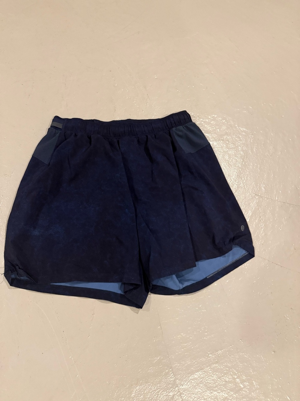 lululemon athletica Men's Navy Athletic Shorts